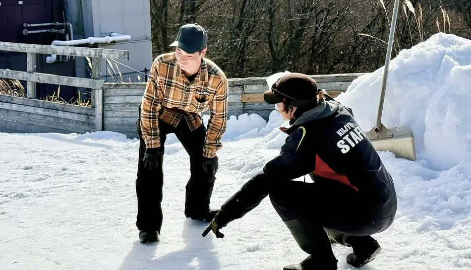 初めての雪山でも安心サポート