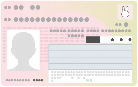 本人確認書類のイラスト