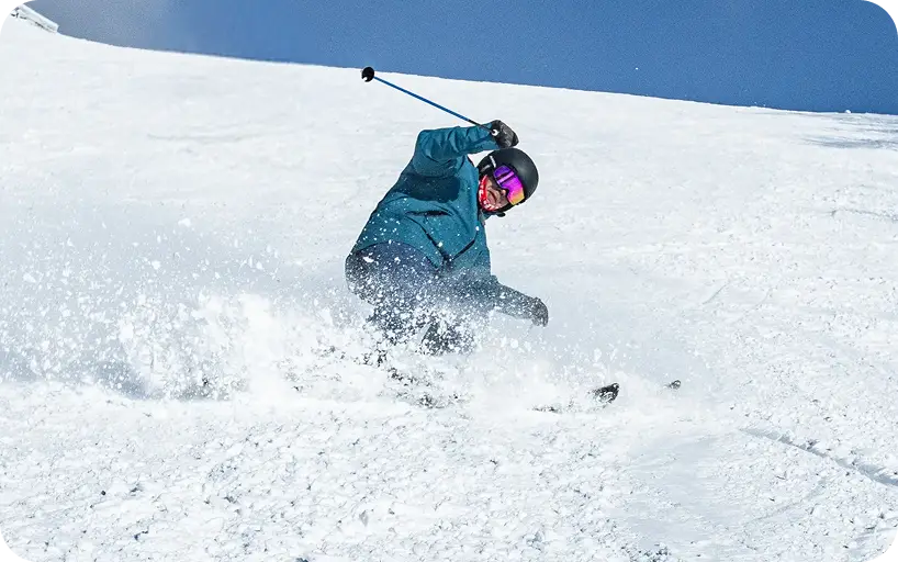 まるで天然のパウダースノー。「特別な雪質」
